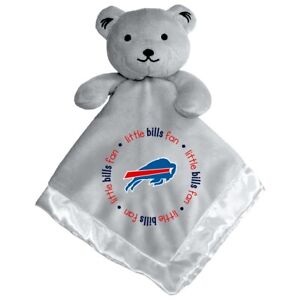 Buffalo Bills Baby Security Bear Blanket Gray, NFL Licensed, 14X14