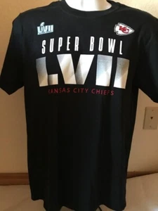 Camiseta de manga corta de los Kansas City Chiefs del Super Bowl de la NFL LVII talla XL - Imagen 1 de 5