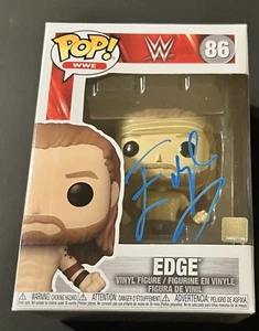Edge Wwe Signed Funko Pop Jsa - Picture 1 of 2