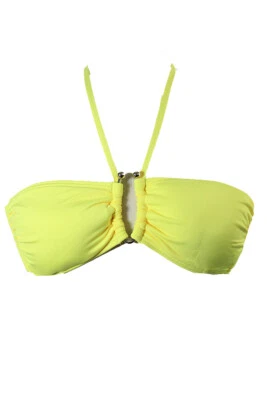 Top de bikini bandeau con soporte de piña Bar Iii S Foto 1 de 3