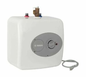 Mini-Tank Electric Water Heater Sink Hot Boiler Wall Mounted Indoor Bosch 4 Gal.