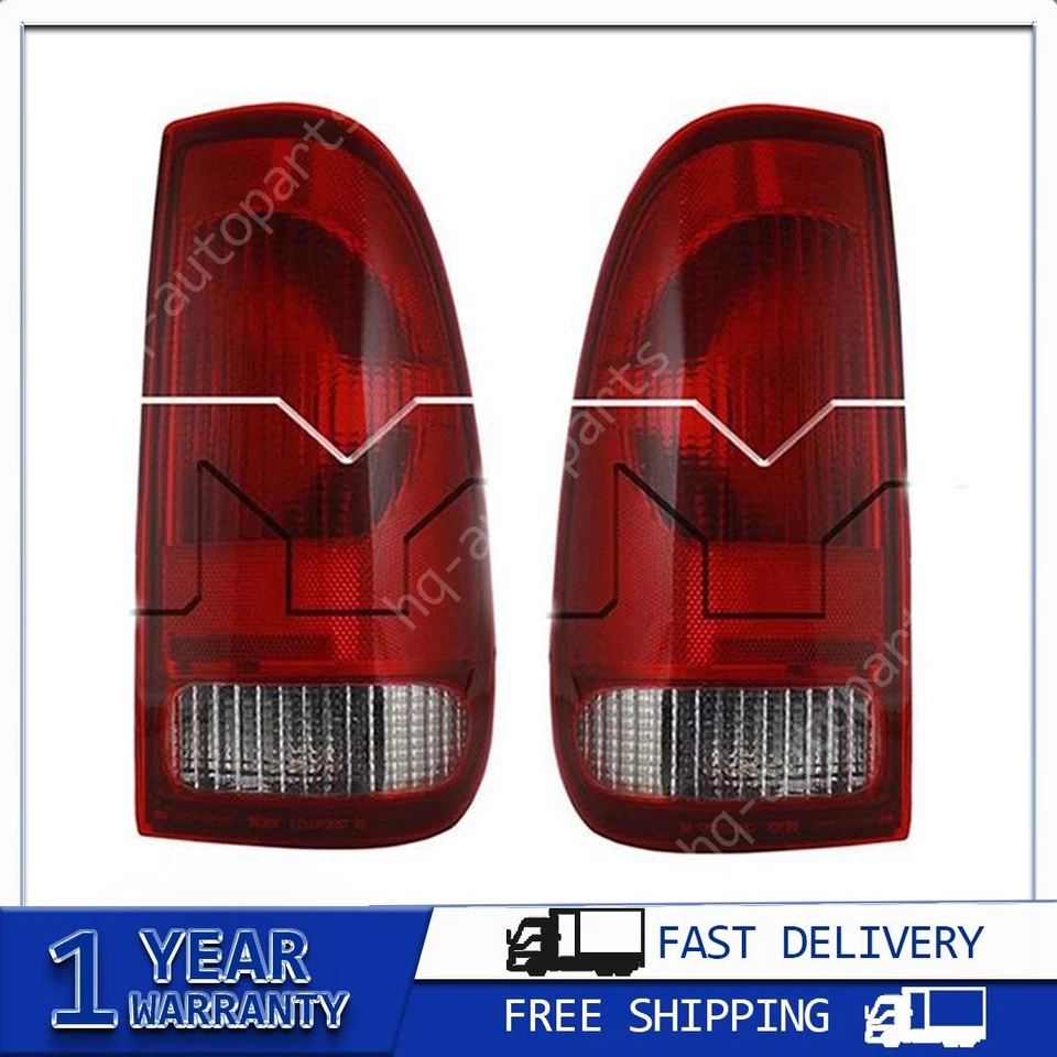 Conjunto de luz trasera para Ford F-250 2004 2003 2002 2001 2000 1999 1998 1997 Foto 1 de 4