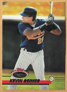 Kevin Reimer Milwaukee Brewers #699 - Topps Stadium Club Casi Nuevo-Como Nuevo 1993 - Imagen 1 de 2