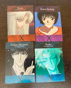 X MANGA / ANIME (2002 Pioneer) -- Limited SDCC 4 Trading Card Promo Set - Picture 1 of 2