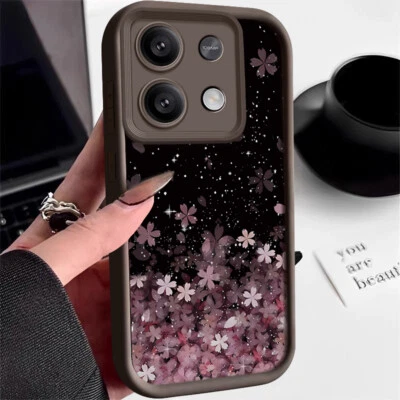 Glitter For Xiaomi 13T Poco F6 X5 X6 M6 Pro Redmi Note 13 12 11 Pro Case Cover - Image 1 of 4
