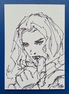 BREYGENT RED SONJA - SKETCH by MEL RUBI