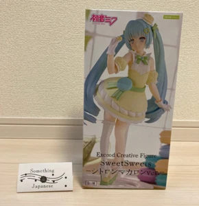 Hatsune Miku Figur Exceed Creative Figur SweetSweets -Citron Macaron- FuRyu - Bild 1 von 4