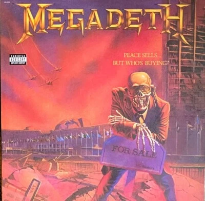 MEGADETH-PEACE SELLS BUT WHOS BUYING- 180-GRAM VINYL LP " NEW, SEALED " - Image 1 of 2