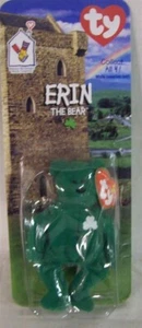 NEW Ty Beannie Baby McDonalds ERIN THE BEAR IRELAND - Picture 1 of 1