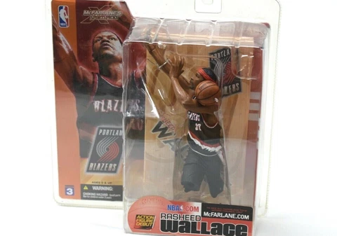 Rasheed Wallace NBA Series 3 Portland Trailblazers McFarlane Figure-SEALED Cover