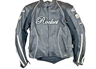 NEW - Joe Rocket Ladies Leather Motorcycle Jacket (Size M) - Image 1 of 4