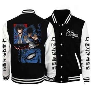 Solo Leveling Anime Manga Sweatshirt Hoodie Jacke Jacket Cosplay Freizeit Coat - Picture 1 of 4