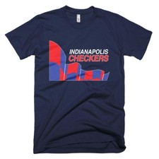 Indianapolis Checkers T-Shirt CHL IHL Racers Ice Central Hockey League