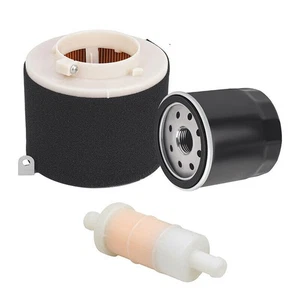 Air Oil Fuel Filter Kit For Kawasaki KAF 400 620 Mule 600/ 610/ 2500/ 2510/ 2520 - Imagen 1 de 12