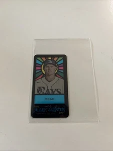Topps 2024 Allen & Ginter - Curtis Mead #372 Stained Glass Mini Tampa Bay Rays - Bild 1 von 1