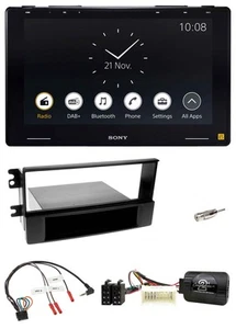 Sony USB Lenkrad DAB Bluetooth Autoradio für Kia Sportage II 2005-2008 schwarz - Bild 1 von 9
