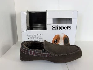 Zapatillas de gamuza para hombre Hush Puppies Andreas marrón nuevas talla Uk 7 (caja dañada) - Imagen 1 de 16