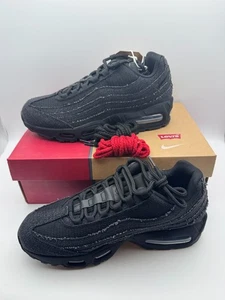 Nike Air Max 95 OG x Levi’s Black Denim HM4743-001 Men’s Size 7.5 New w/Box - Picture 1 of 6