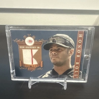 Ken Griffey Jr 2003 Upper Deck Honor Roll Dean's List 球衣 #DL-KG — 第 1/2 张图片