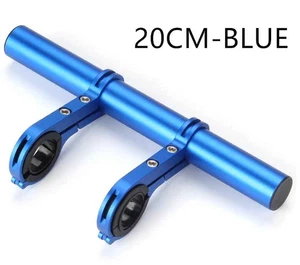 Bike Handlebar Extender Extension Bicycle Bar Mount Headlight GPS Holder Bracket - Picture 1 of 14