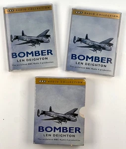 Len Deighton - Bomber - 4x Cassette Tape Radio play- BBC Radio 4 Tom Baker - Picture 1 of 4