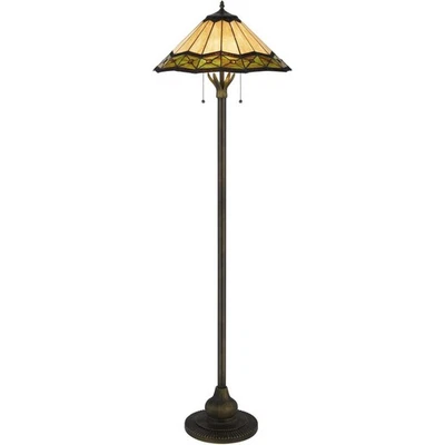 CAL Lighting & Accessories BO-3164FL Armscroft Floor Lamp Bronze - Image 1 of 4