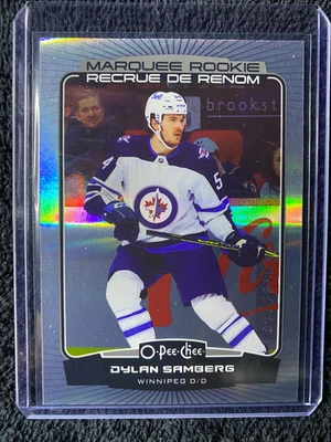 2022-23 O-Pee-Chee - Marquee Rookie Foil - #549 Dylan Samberg **014/350** - Image 1 of 2