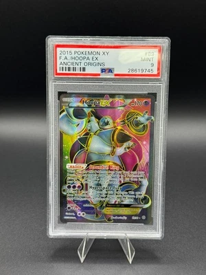 💥HOOPA EX Full Art Ultra Rare Holo #89/98 XY Ancient Origins PSA 9 MINT💥 - Image 1 of 2