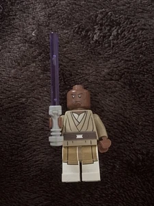 LEGO Star Wars Mace Windu Minifigur sw0220 – Top Zustand mit Lichtschwert - Bild 1 von 2
