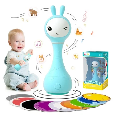 Musical Light-Up Baby Rattle Toy for Infants 0-24 Months with Color Recognition - Image 1 of 4