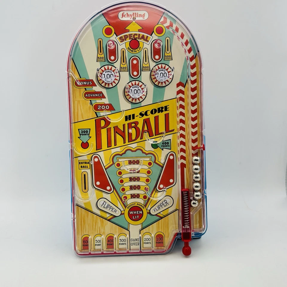 Juego de Pinball Clásico Portátil Schylling Hi-Score 2018 Divertido. Excelente estado. Foto 1 de 4