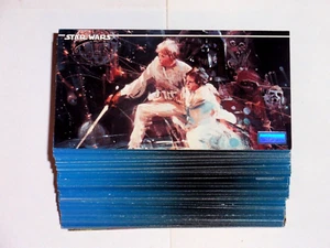 Star Wars A New Hope Widevision 1994 Complete 120 Card Set Topps yoda skywalker - Picture 1 of 24