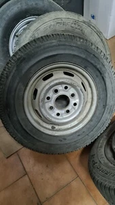 Cerchio completo di pneumatico 155r12c Piaggio Porter 4261187z01000 - Foto 1 di 3