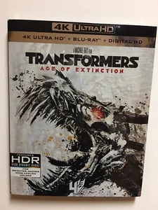 Transformers: Age of Extinction (4k UHD Blu-ray/Blu-ray,Digital) NEW w/slipcover - Foto 1 di 2