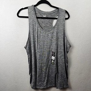 Athletic Works Top Woman’s Size XXL Gray Racerback Tank NWT - Picture 1 of 6