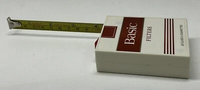 复古“基本过滤器 20 A 级香烟”新奇胶带尺寸 10 英尺胶带 — 第 1/4 张图片