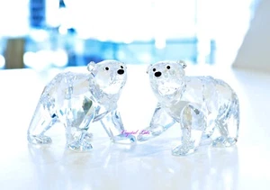 Swarovski 2011 SCS edición anual oso polar cachorro luz de luna 1079156 totalmente nuevo - Imagen 1 de 3