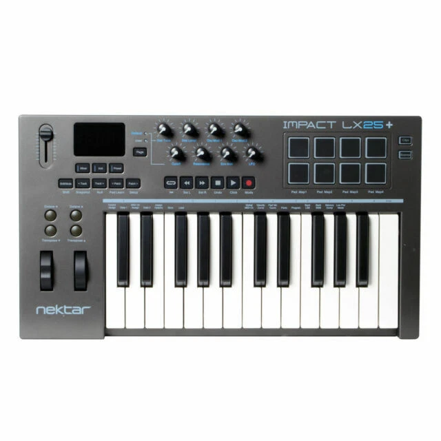 Nektar IMPACT LX25+ 25 Keys 8 Pads MIDI Controller