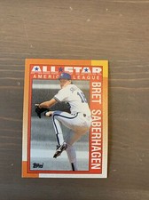 Bret Saberhagen Royals 1990 Topps AL ALL-STAR #393 - GEM MINT