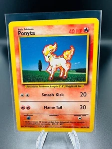 Pokemon TCG - Ponyta 60/102 - Base Set 1999 - Picture 1 of 2
