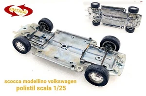 Scocca chassi come foto Modellino Volkswagen Maggiolino Herbie Polistil S15 1/25 - Imagen 1 de 3
