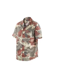 Parabellum Vajra Concepts Vtc Rhodesian Brush Brushstroke Camo Shirt Button L - Picture 1 of 6