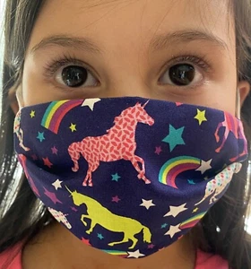Unicorn Kids Face MAsk - Picture 1 of 6
