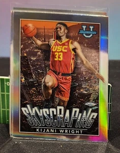 Kijani Wright USC 2022 Bowman Chrom Universität #S-13 Wolkenkratzer Refraktor Karte - Bild 1 von 1