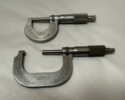 USA Starrett No. T1230 Inoxidable y Nº Micrómetro exterior 2-C Foto 1 de 4