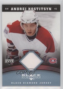 2006-07 Upper Deck Black Diamond Jersey Andrei Kostitsyn #J-KO