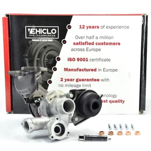 Turbocharger 49373-03012 Alfa-Romeo Fiat Lancia 875 ccm 63 kW 85 BHP + GASKETS - Picture 1 of 10