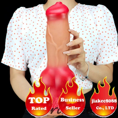 Consolador Alienígena Grueso Gigante 3.9" Silicona Nudo Grande Pene Polla Anal Butt Plug Juguete Sexual Foto 1 de 4