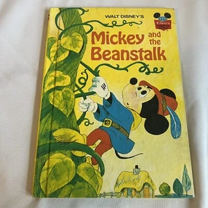 Walt Disney's Wonderful World of Reading, Mickey and the Beanstalk HC 1973 - Bild 1 von 4