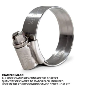 Samco Stainless Steel Clips FOR Honda CRF 150 R 07>21 - Picture 1 of 3